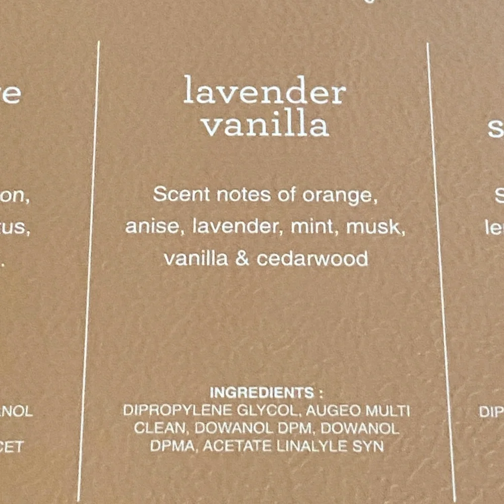 Natural Home California Fragrance Diffuser Oils 4 Pack